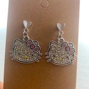 Hello kitty earrings